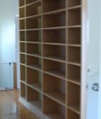 Bookcases, built in and custom made